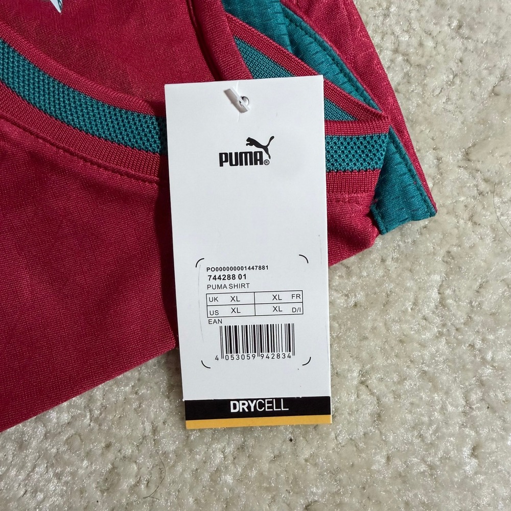 Puma Portugal National Team Home Soccer Jersey Size XL NWT - Picture 5 of 6